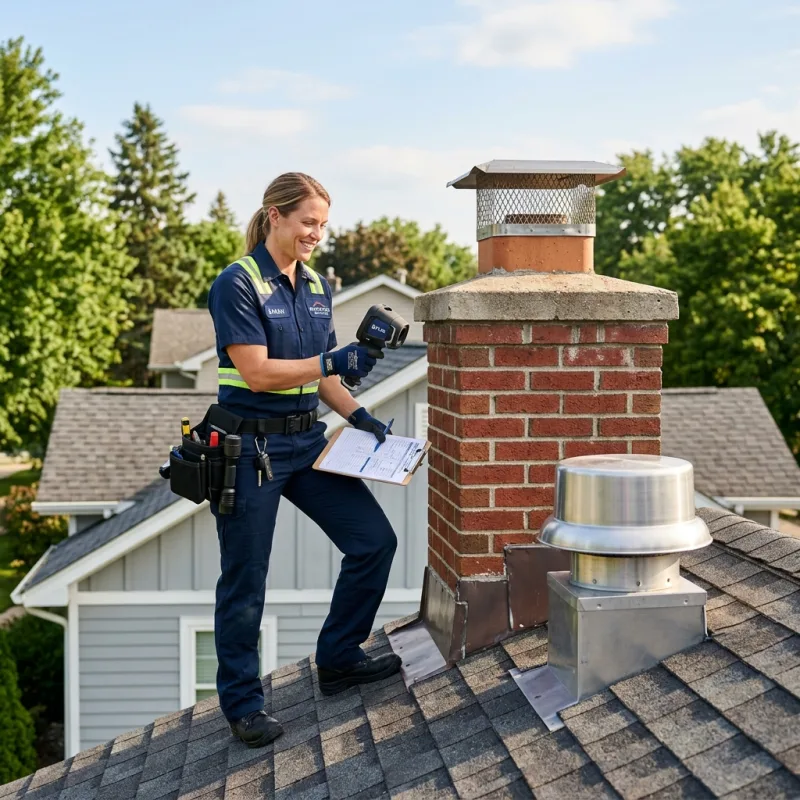 Technician removing a deceased bird from an indoor space in Lovely Banks